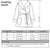 Rockefeller Luxury Cotton Short Velvet Robe in Navy Smoking jacket Size Chart | Bown of London